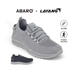 Men Running Sport Shoes SPA760G2 Black | Grey